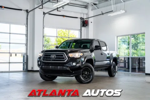 Black 2021 Toyota Tacoma for sale in Marietta, GA