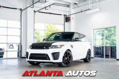 White 2022 Land Rover Range Rover Sport SVR for sale in Marietta, GA