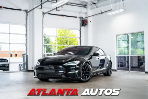 Black 2021 Tesla Model S Long Range for sale in Marietta, GA