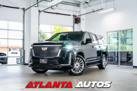 Black 2023 Cadillac Escalade ESV Premium for sale in Marietta, GA