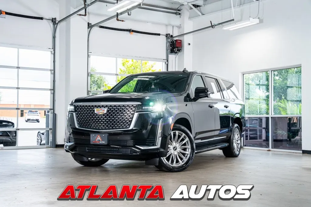 Black 2023 Cadillac Escalade ESV Premium for sale in Marietta, GA