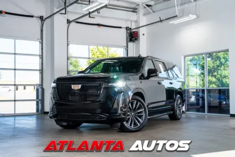 Black 2022 Cadillac Escalade ESV Sport Platinum for sale in Marietta, GA