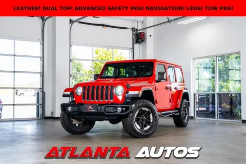 Red 2020 Jeep Wrangler Unlimited Rubicon for sale in Marietta, GA