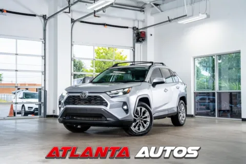 Silver 2024 Toyota RAV4 XLE Premium for sale in Marietta, GA