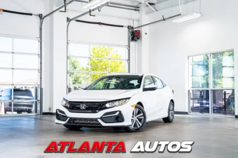 White 2021 Honda Civic LX for sale in Marietta, GA