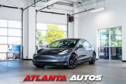 Silver 2021 Tesla Model 3 Performance for sale in Marietta, GA