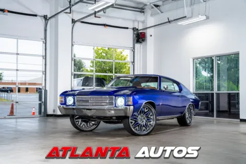 Blue 1971 Chevrolet Chevelle Malibu for sale in Marietta, GA