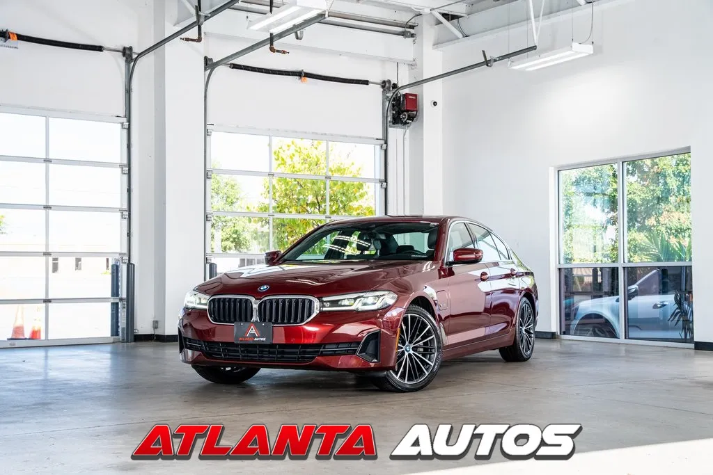 Red 2023 BMW 5 Series 530e iPerformance for sale in Marietta, GA