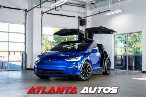 Blue 2022 Tesla Model X for sale in Marietta, GA