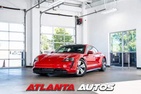 Red 2022 Porsche Taycan 4S for sale in Marietta, GA