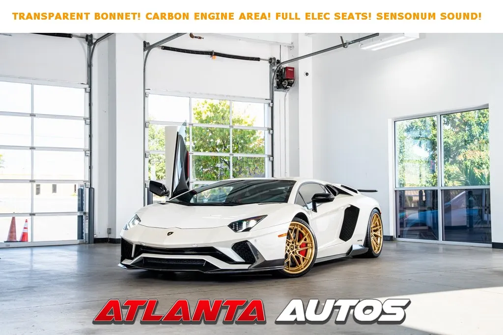 White 2017 Lamborghini Aventador LP740-4S for sale in Marietta, GA