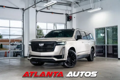 Beige 2021 Cadillac Escalade ESV Sport for sale in Marietta, GA