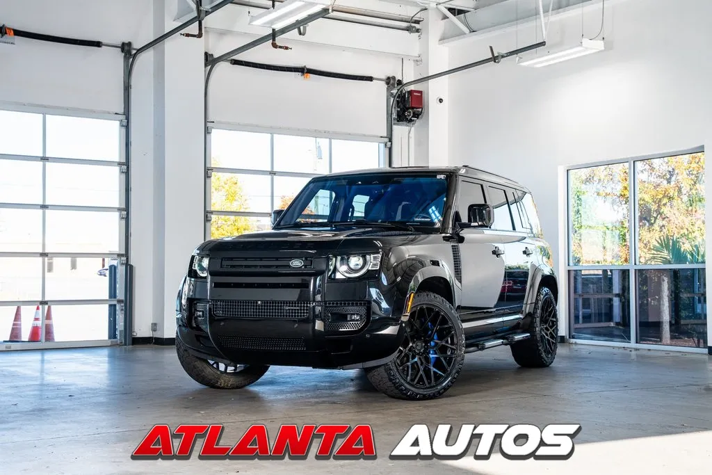 Black 2022 Land Rover Defender 110 X-Dynamic HSE for sale in Marietta, GA