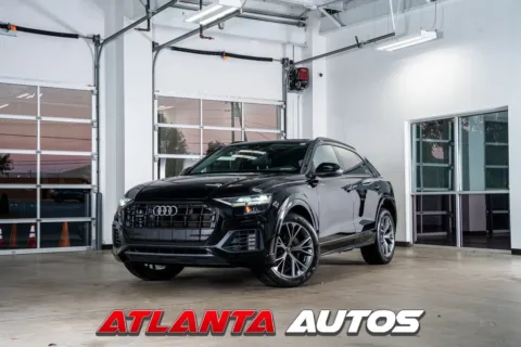 Black 2020 Audi Q8 55 Premium for sale in Marietta, GA