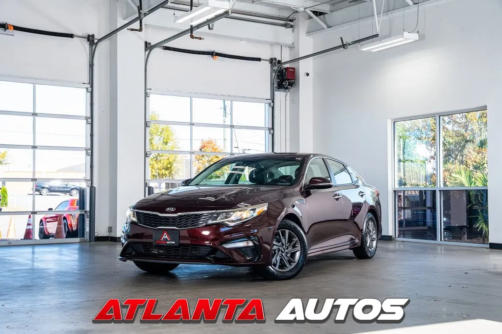 Red 2019 Kia Optima LX for sale in Marietta, GA