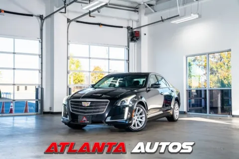 Black 2015 Cadillac CTS 2.0L Turbo Luxury for sale in Marietta, GA