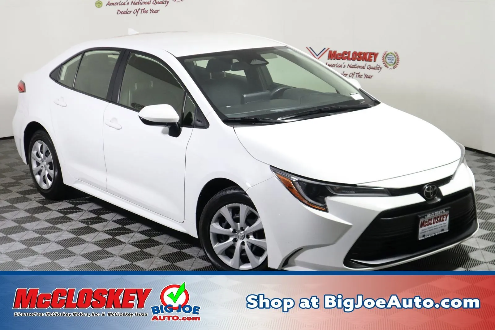 White 2023 Toyota Corolla LE for sale in Colorado Springs, CO
