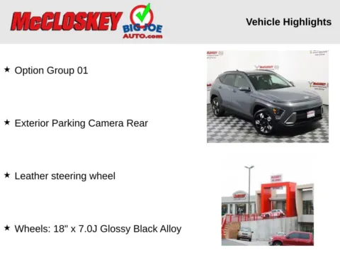 Photos of 2025 Hyundai Kona SEL for sale in Colorado Springs, CO at McCloskey Truck Town (Licensed as McCloskey Motors Inc.)