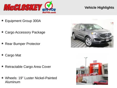 Photos of 2021 Ford Edge Titanium for sale in Colorado Springs, CO at McCloskey Truck Town (Licensed as McCloskey Motors Inc.)