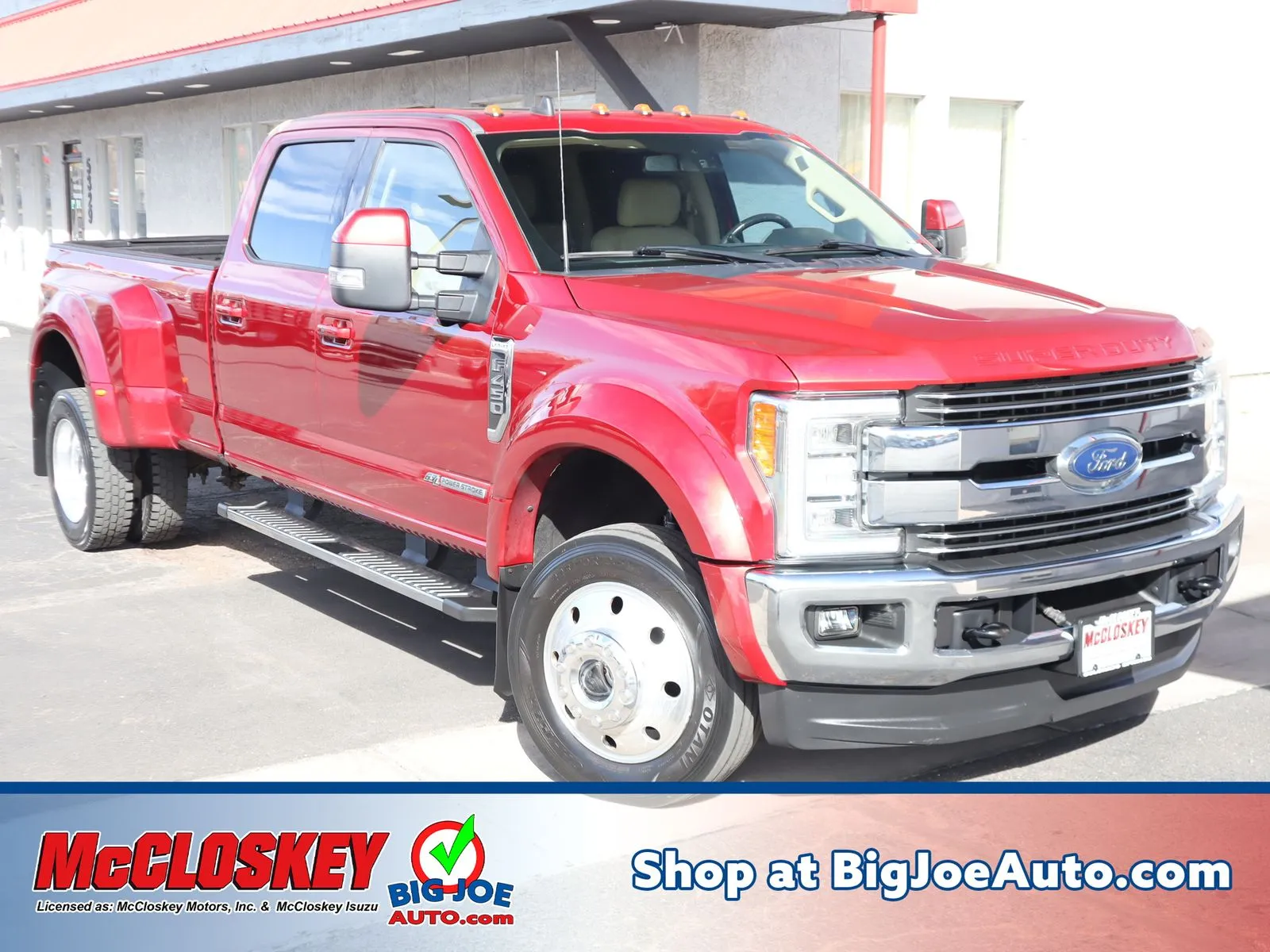 Red 2019 Ford F-450SD Lariat for sale in Colorado Springs, CO