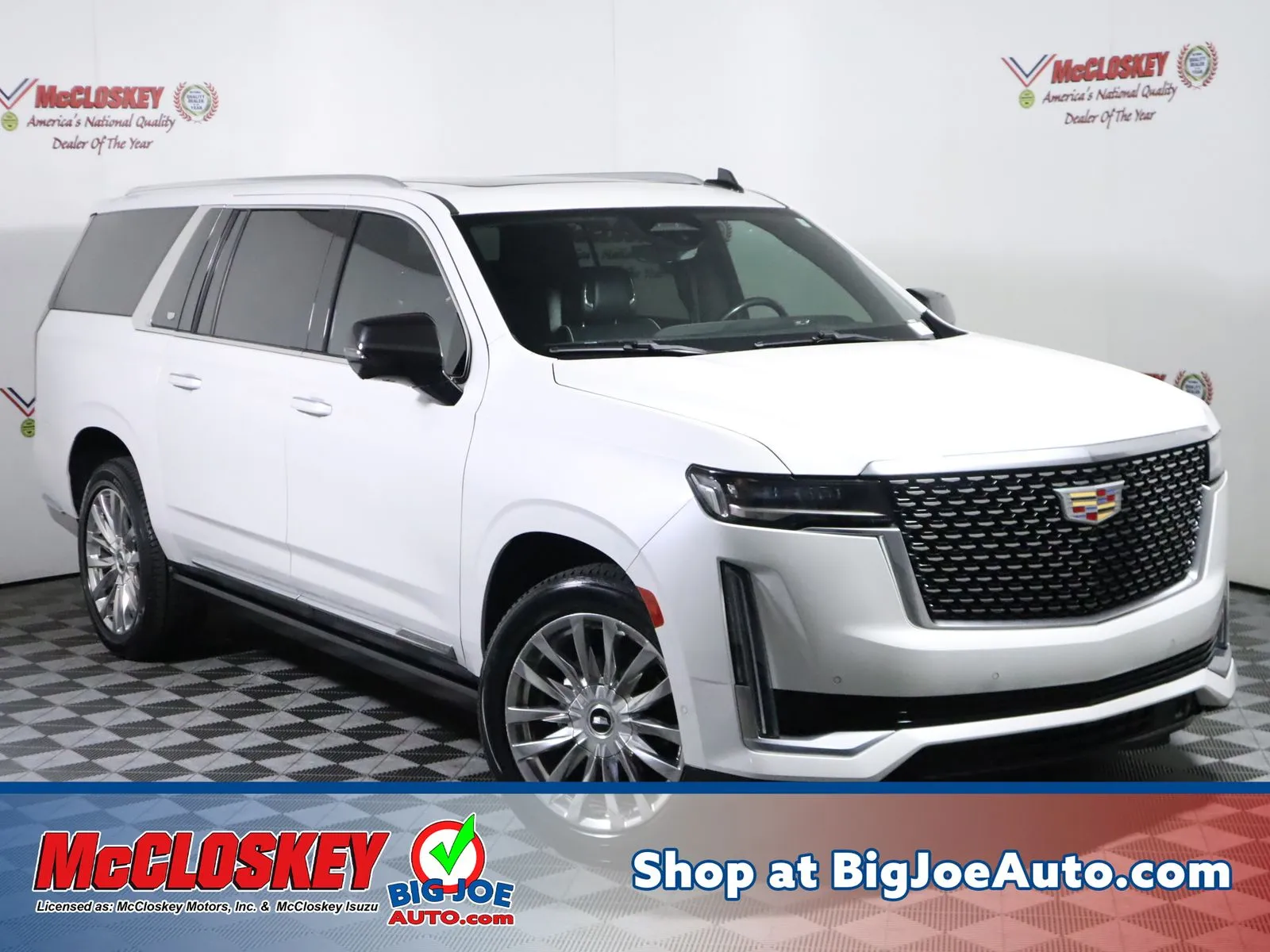 White 2021 Cadillac Escalade ESV Premium for sale in Colorado Springs, CO