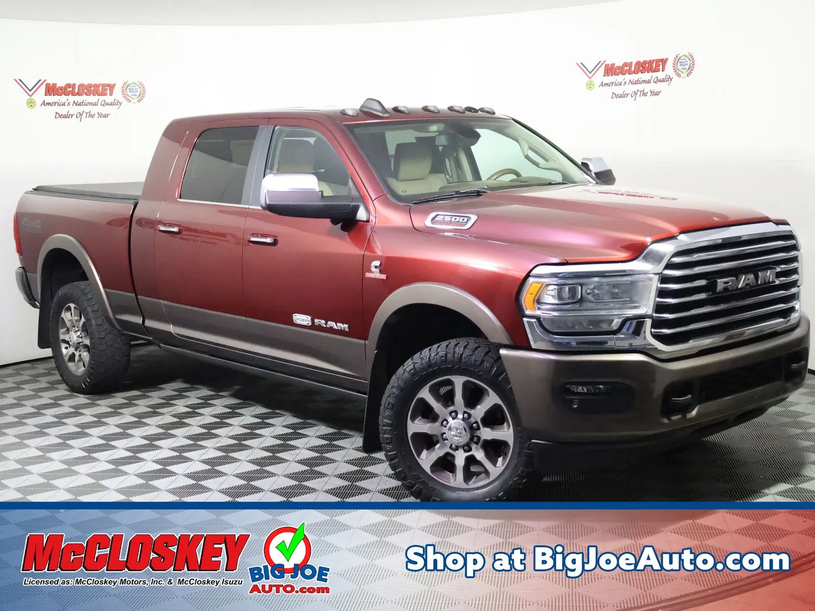 Red 2019 Ram 2500 Laramie Longhorn for sale in Colorado Springs, CO