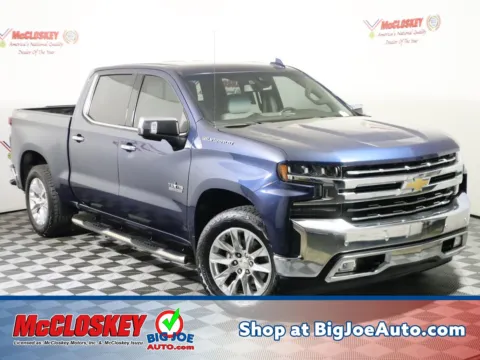 Blue 2019 Chevrolet Silverado 1500 LTZ for sale in Colorado Springs, CO