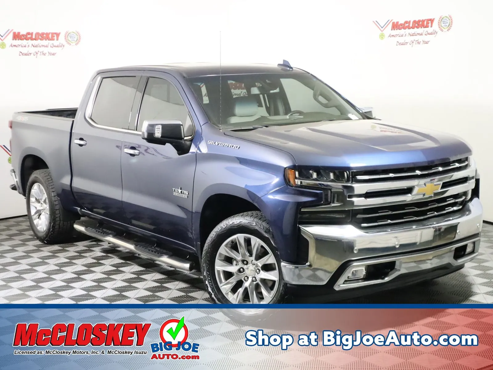 Blue 2019 Chevrolet Silverado 1500 LTZ for sale in Colorado Springs, CO