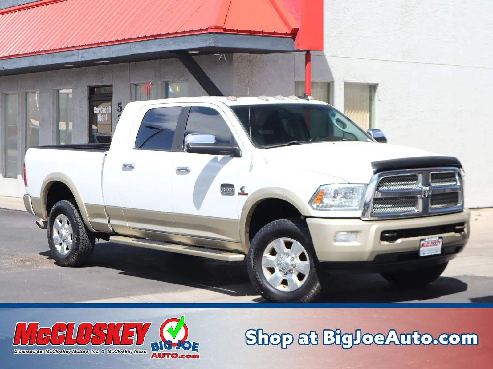 White 2013 Ram 3500 Laramie Longhorn for sale in Colorado Springs, CO