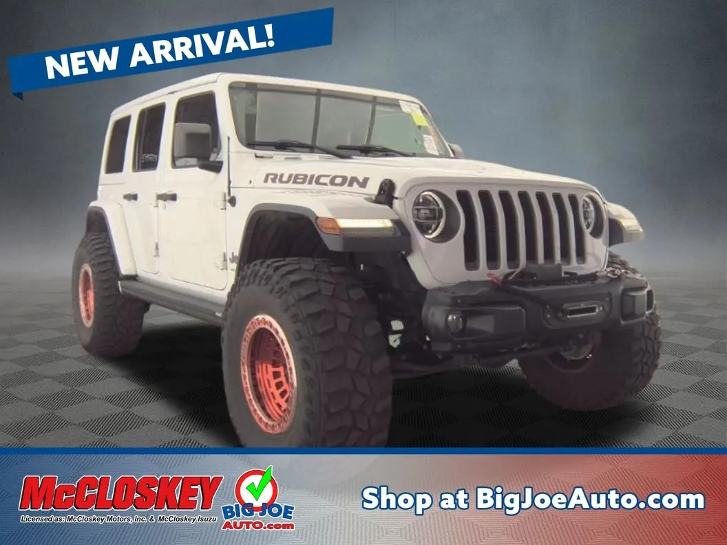 White 2018 Jeep Wrangler Unlimited Rubicon for sale in Colorado Springs, CO