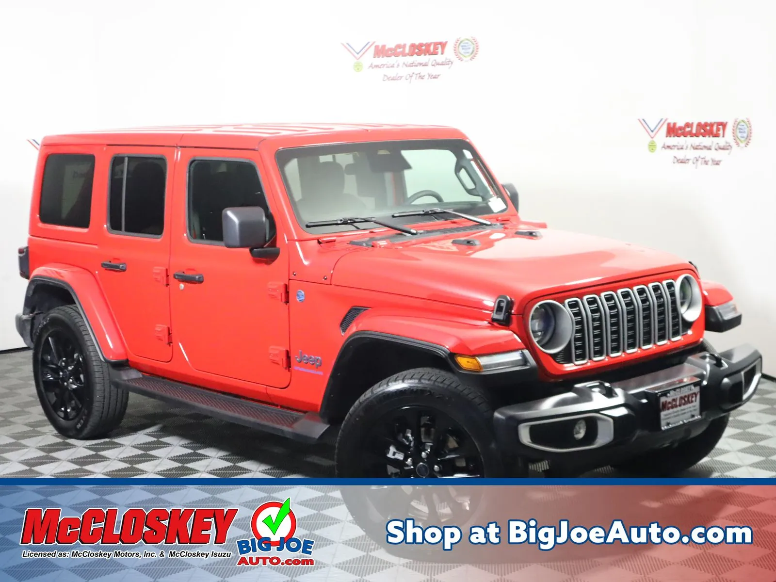 Red 2025 Jeep Wrangler Sahara 4xe for sale in Colorado Springs, CO
