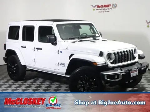 White 2025 Jeep Wrangler Sahara 4xe for sale in Colorado Springs, CO