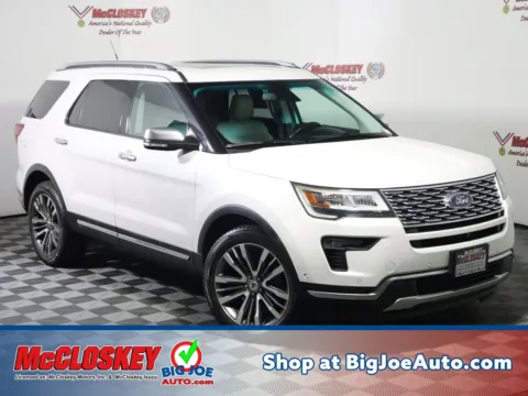White 2018 Ford Explorer Platinum for sale in Colorado Springs, CO