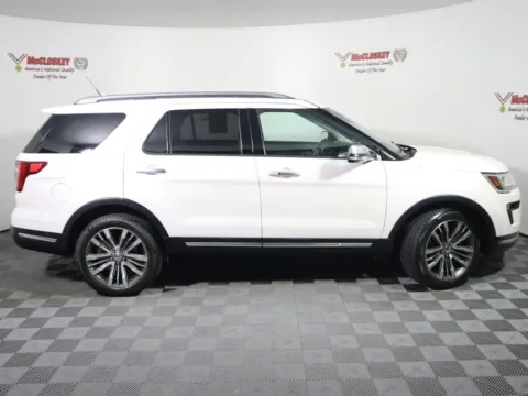 Another view of 2018 Ford Explorer Platinum for sale in Colorado Springs, CO at McCloskey Truck Town (Licensed as McCloskey Motors Inc.)