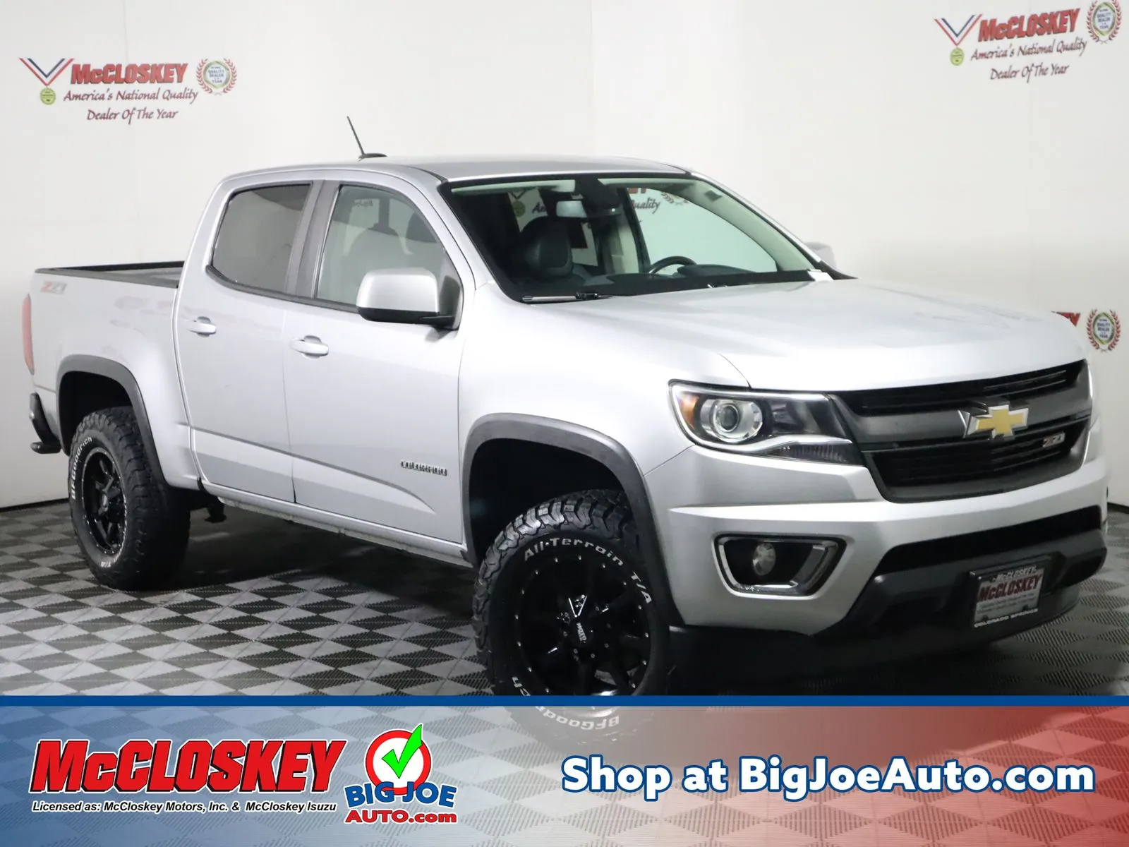 Silver 2016 Chevrolet Colorado Z71 for sale in Colorado Springs, CO