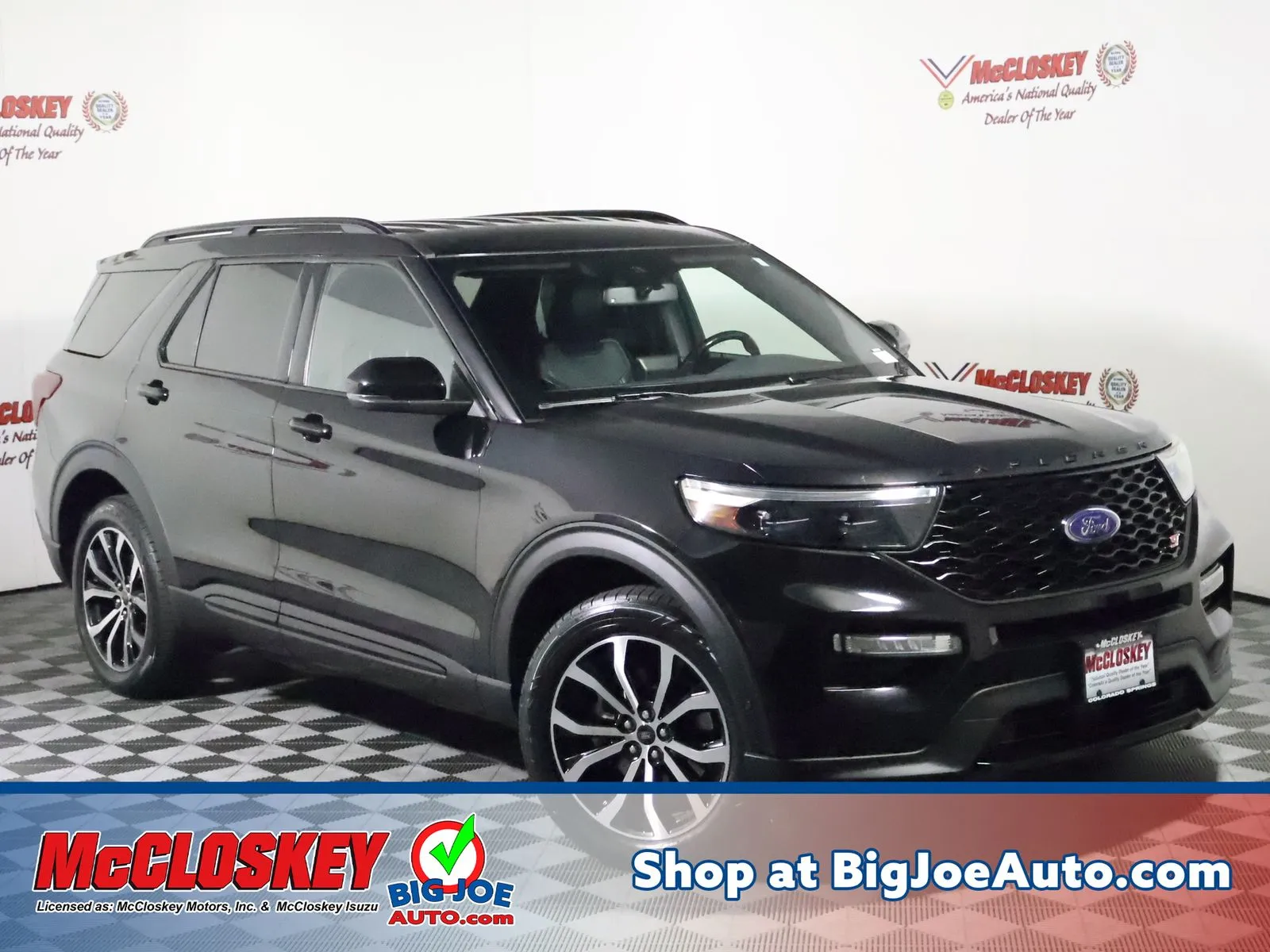 Black 2020 Ford Explorer ST for sale in Colorado Springs, CO