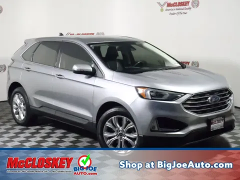 Silver 2022 Ford Edge Titanium for sale in Colorado Springs, CO