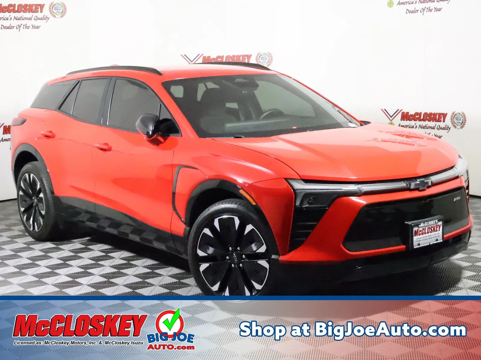 Red 2024 Chevrolet Blazer EV RS for sale in Colorado Springs, CO