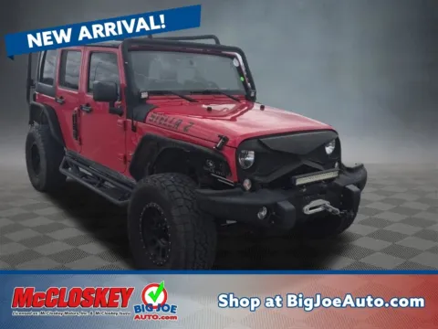 Red 2016 Jeep Wrangler Unlimited Sahara for sale in Colorado Springs, CO