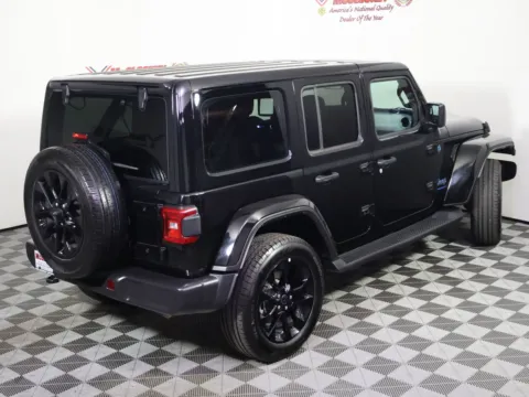 Another view of 2025 Jeep Wrangler Sahara 4xe for sale in Colorado Springs, CO at McCloskey Truck Town (Licensed as McCloskey Motors Inc.)