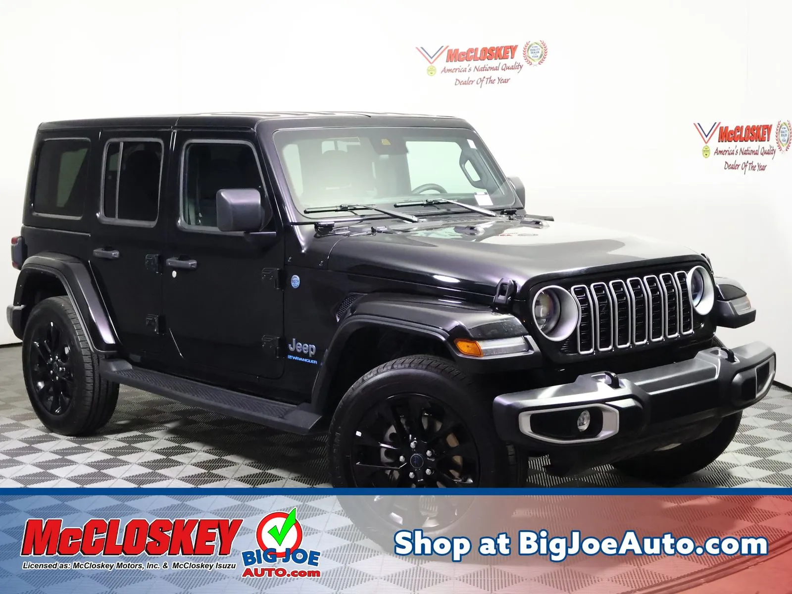 Black 2025 Jeep Wrangler Sahara 4xe for sale in Colorado Springs, CO