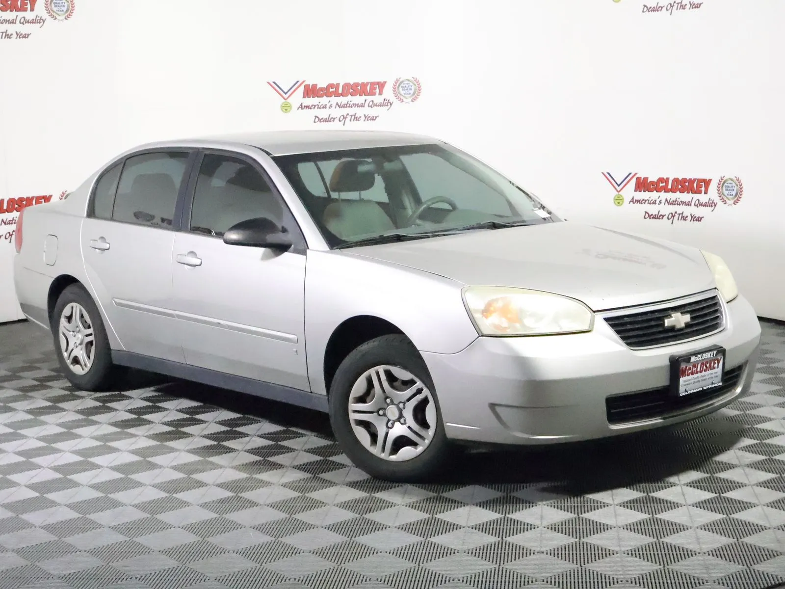 Silver 2007 Chevrolet Malibu LS for sale in Colorado Springs, CO