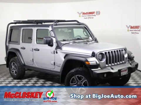 Silver 2019 Jeep Wrangler Unlimited Sport S for sale in Colorado Springs, CO