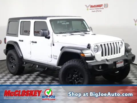 White 2020 Jeep Wrangler Unlimited Sport for sale in Colorado Springs, CO