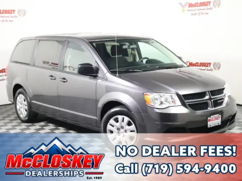 Gray 2018 Dodge Grand Caravan SE for sale in Colorado Springs, CO