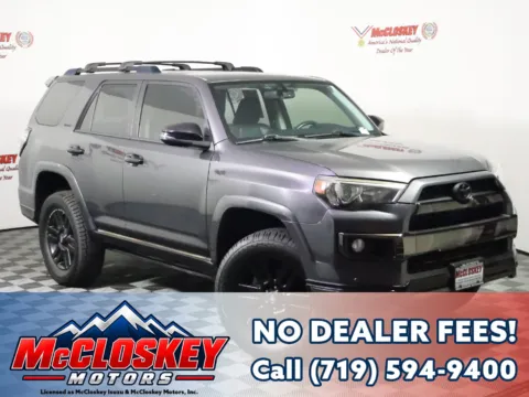 Gray 2019 Toyota 4Runner Limited Nightshade for sale in Colorado Springs, CO