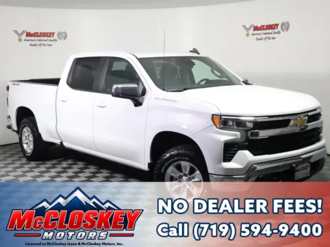 White 2022 Chevrolet Silverado 1500 LT for sale in Colorado Springs, CO