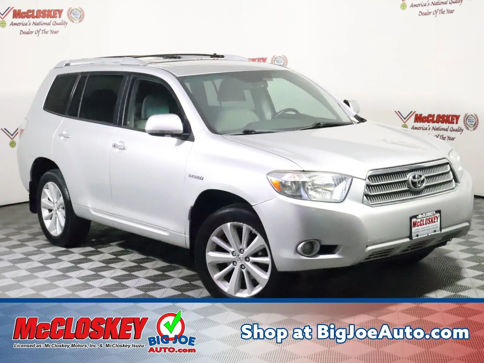 Silver 2008 Toyota Highlander Hybrid Limited for sale in Colorado Springs, CO