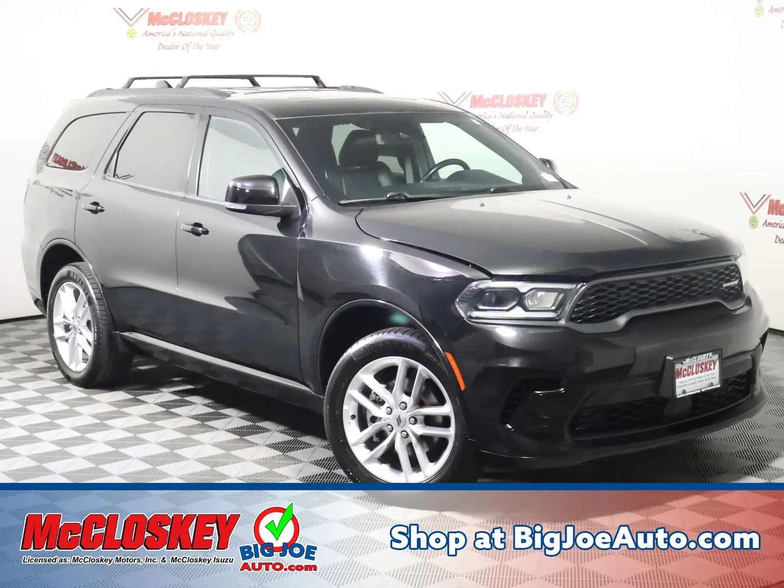 Black 2024 Dodge Durango GT Plus for sale in Colorado Springs, CO