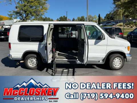 White 2000 Ford E-150 MOBILITY VAN for sale in Colorado Springs, CO
